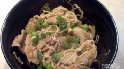 лапша вок со свининой