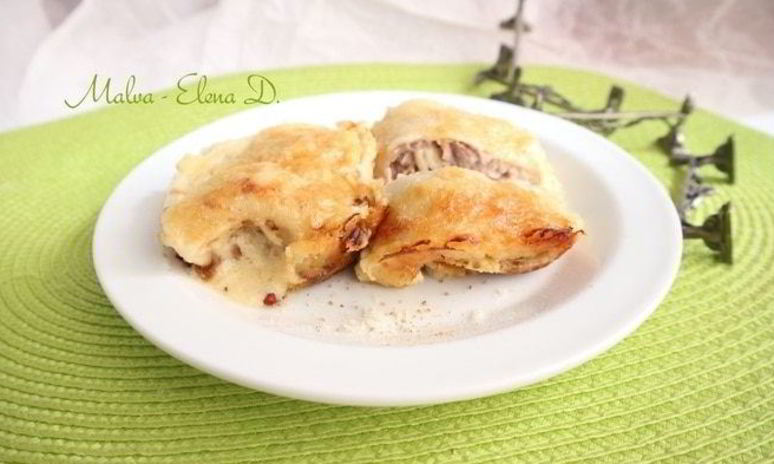 Рецепт блинной лазанья с индейкой