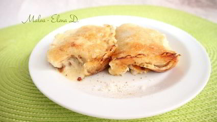 блинная лазанья с индейкой