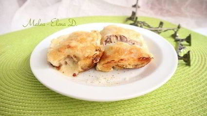 блинная лазанья с индейкой