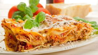 Домашняя лазанья Болоньезе с фаршем