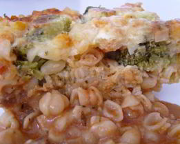 Домашняя лазанья с макаронами