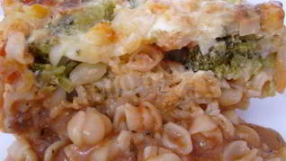 Домашняя лазанья с макаронами