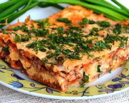 Капустная лазанья