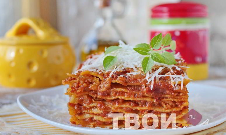 Рецепт лазаний классическая