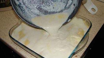 лазанья с фаршем и грибами