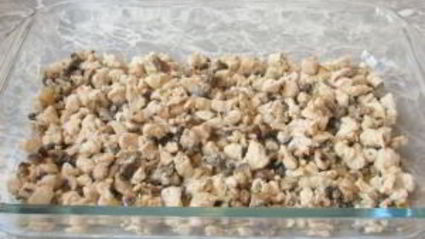 лазанья с грибами и куриным филе