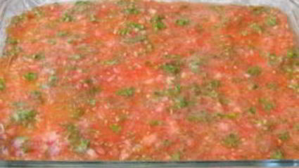 лазанья с грибами и куриным филе