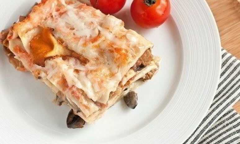 Рецепт лазаний с грибами
