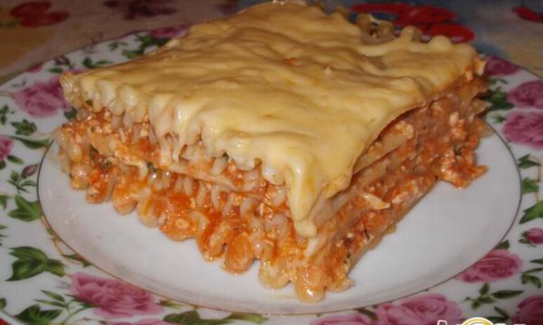Рецепт лазаний с куриным фаршем