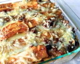 Лазанья с мясным фаршем