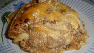 Лазанья с соусом бешамель