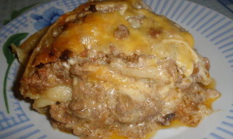 Рецепт лазаний с соусом бешамель