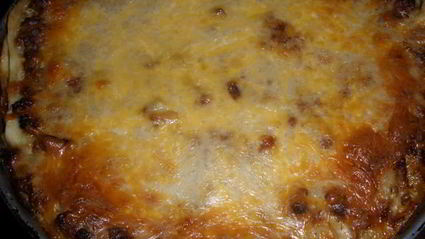 лазанья с соусом бешамель