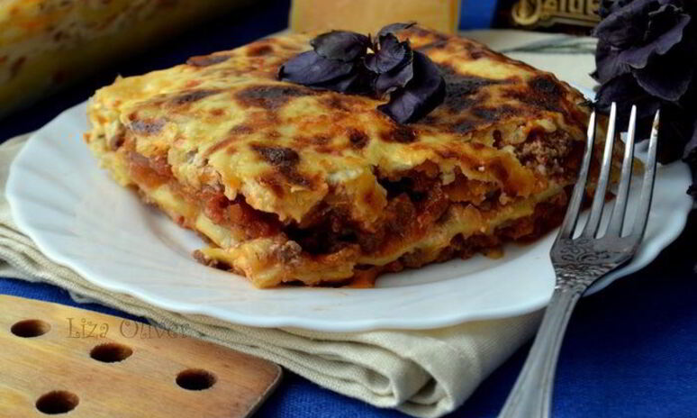 Рецепт лазаний с телятиной и сыром джюгас