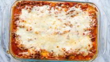 лазанья с томатным соусом