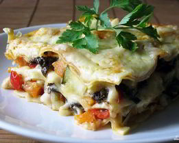 Лазанья с цуккини