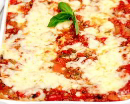 Лазанья с запеченными овощами