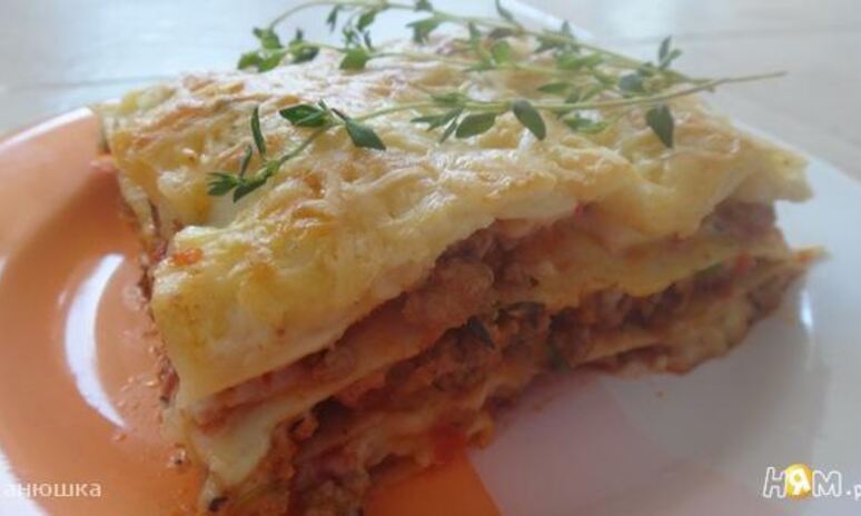 Рецепт лазанья