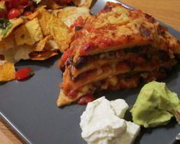 Мексиканская лазанья