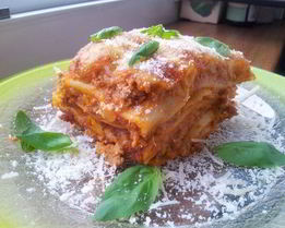 Мясная лазанья