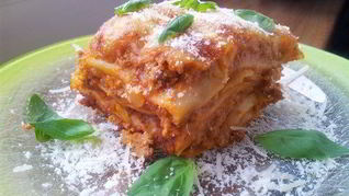 Мясная лазанья