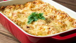 Овощная лазанья с маскарпоне