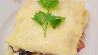 Овощная вегетарианская лазанья с кабачками