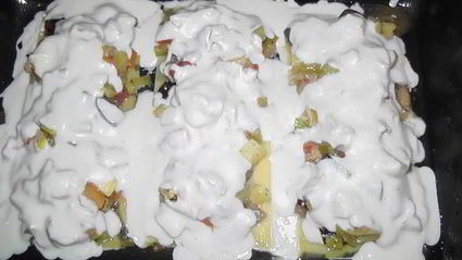 овощная вегетарианская лазанья с кабачками