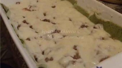 сытная лазанья