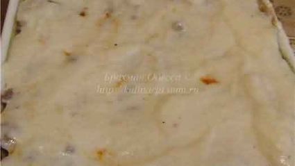 сытная лазанья