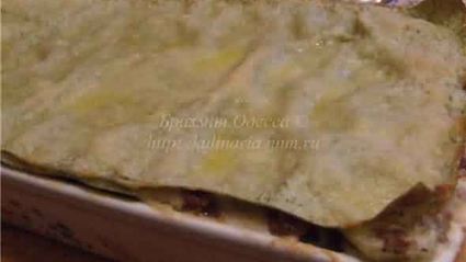 сытная лазанья