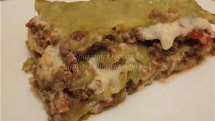 сытная лазанья