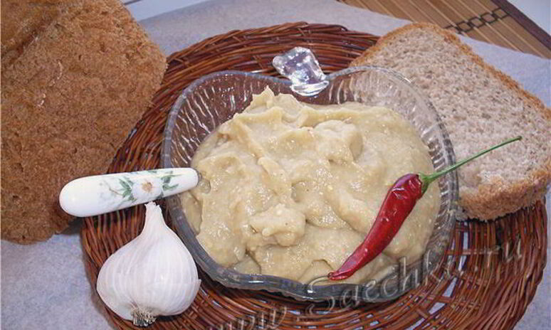 Рецепт баклажановой пасты