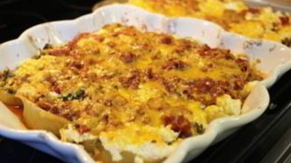 фаршированные макароны-ракушки