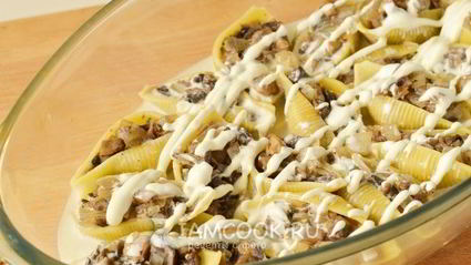 фаршированные макароны