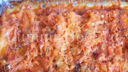 каннеллони с фаршем в томатном соусе