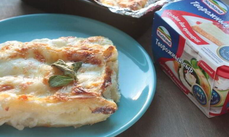 Рецепт каннеллонь с сыром и шпинатом