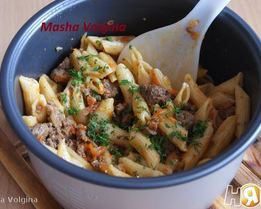 Макароны по-флотски в мультиварке