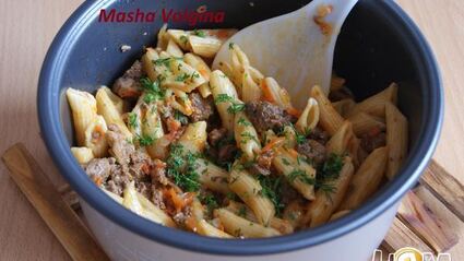 макароны по-флотски в мультиварке