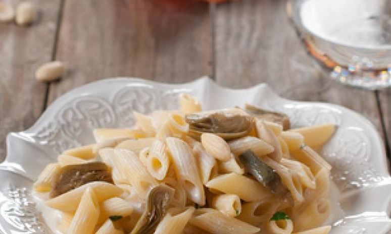 Рецепт макарон с артишоками