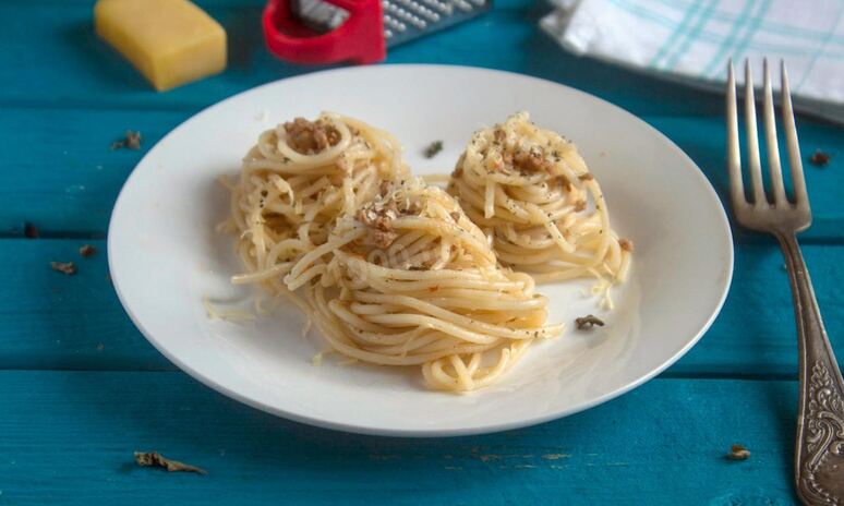 Рецепт макарон с говядиной и соусом болоньезе