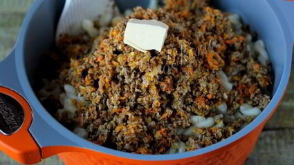 макароны с сердцем