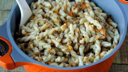 макароны с сердцем