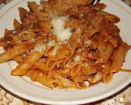 Макароны с тунцом