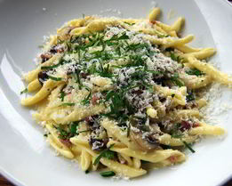 Макароны с ветчиной