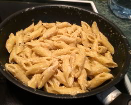 Паста Пенне четыре сыра