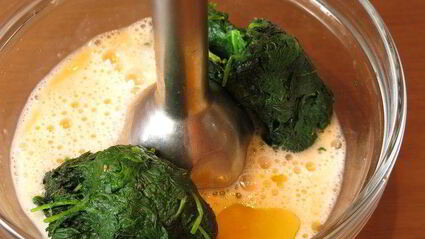 паста с крапивой и шпинатом