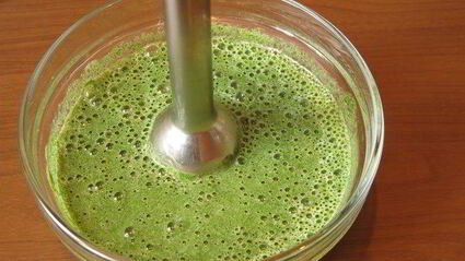 паста с крапивой и шпинатом