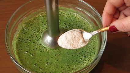 паста с крапивой и шпинатом